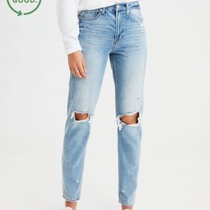 american eagle mom jeans